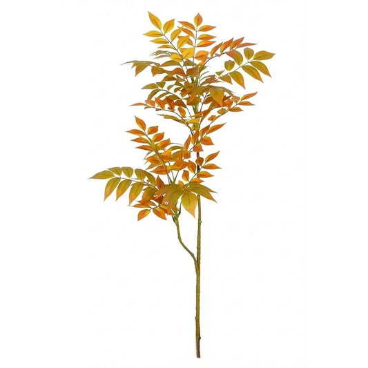 Artificial Orange Caladium Plant 110cm