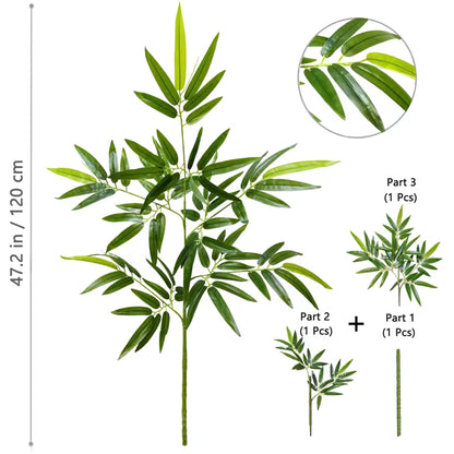 Artificial Bamboo Leaves 120cm