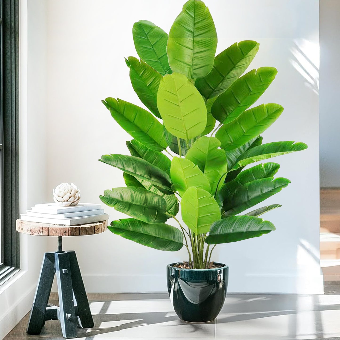 Artificial Banana Plant Leaves 120cm