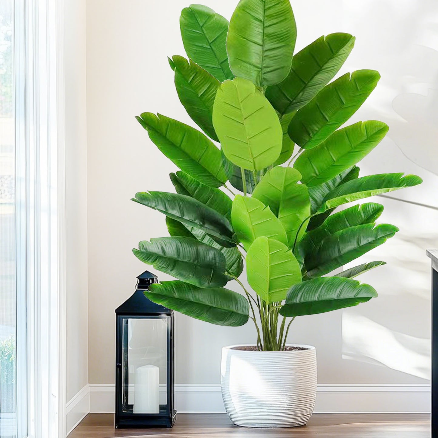 Artificial Banana Plant Leaves 120cm