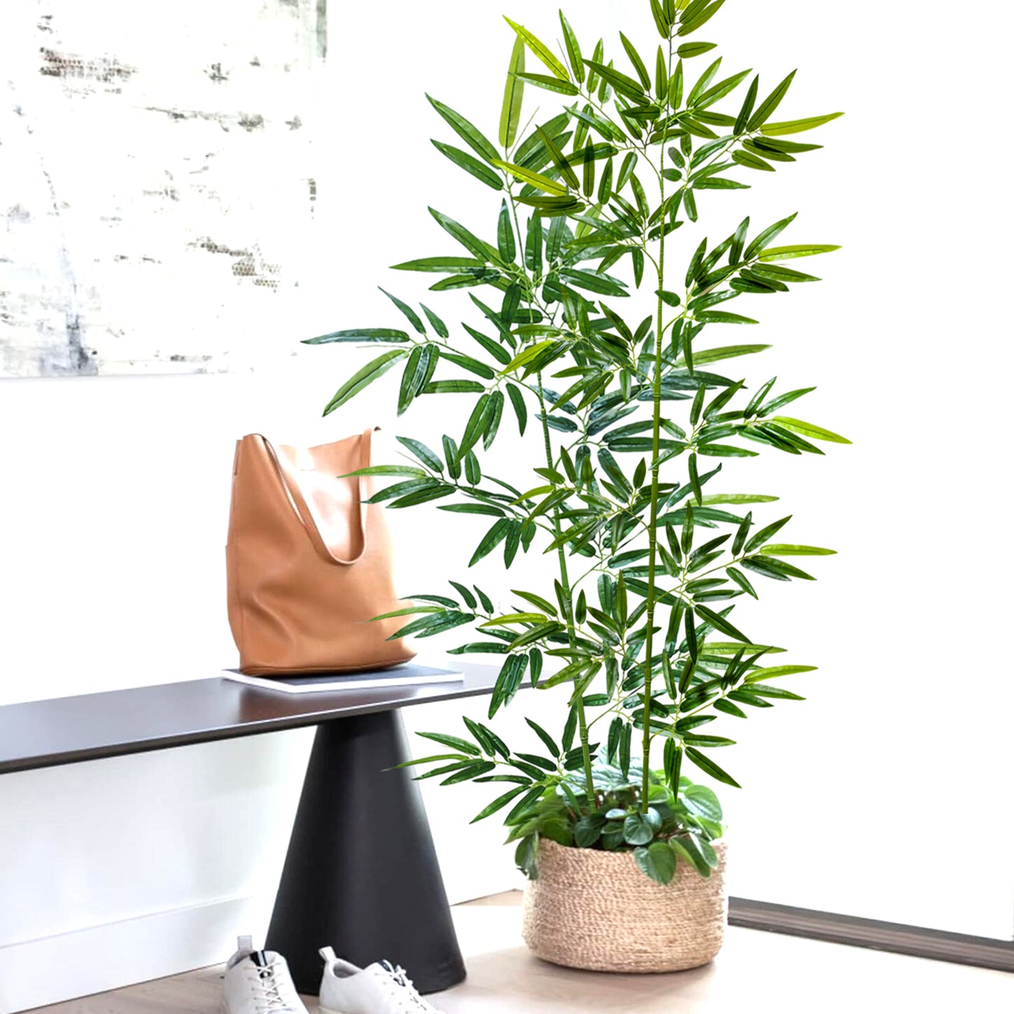 Artificial Bamboo Plant Leaves 210cm